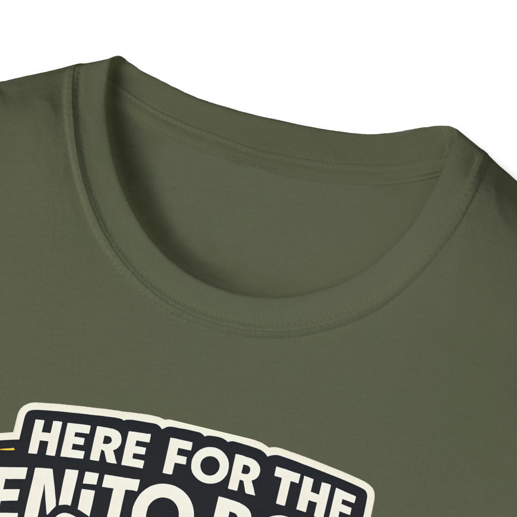 Here for the Benito Bowl T-Shirt, Puerto Rico Flag Football Pride Tee
