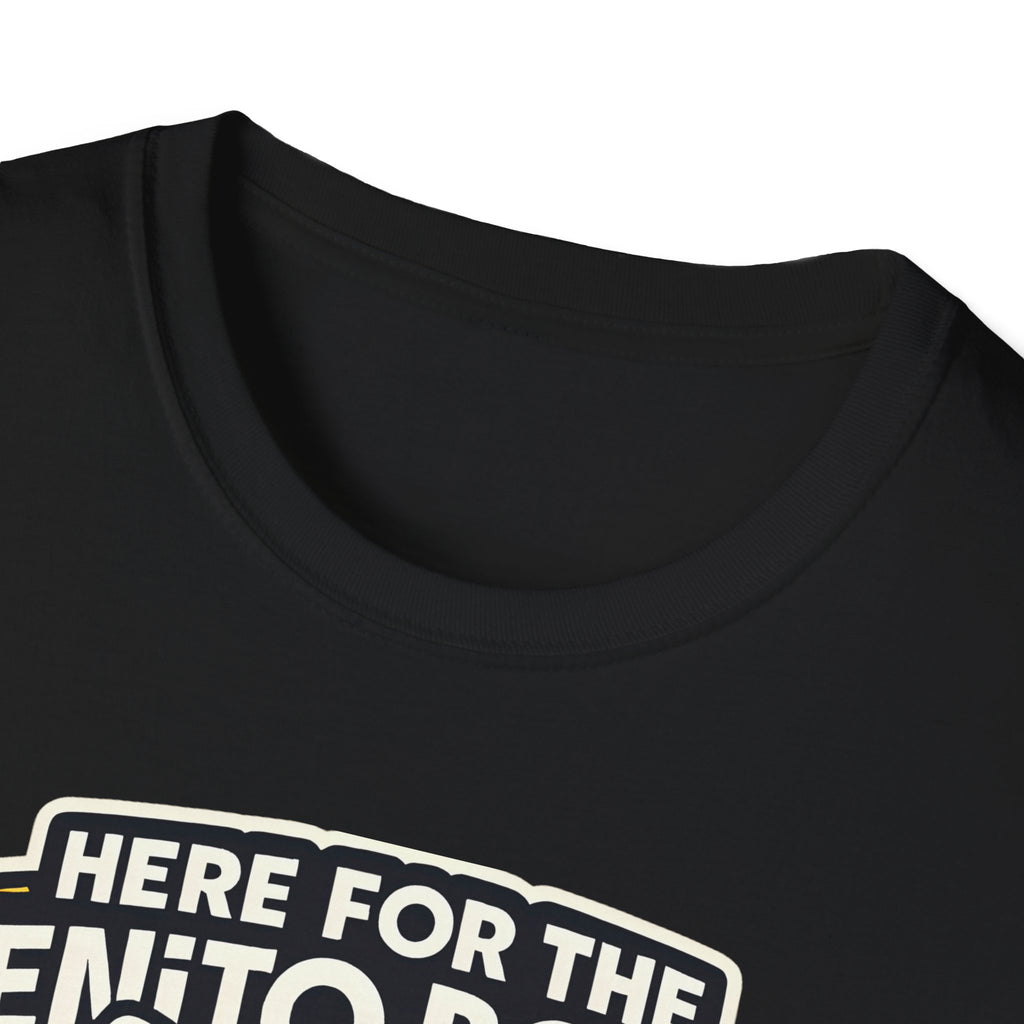 Here for the Benito Bowl T-Shirt, Puerto Rico Flag Football Pride Tee