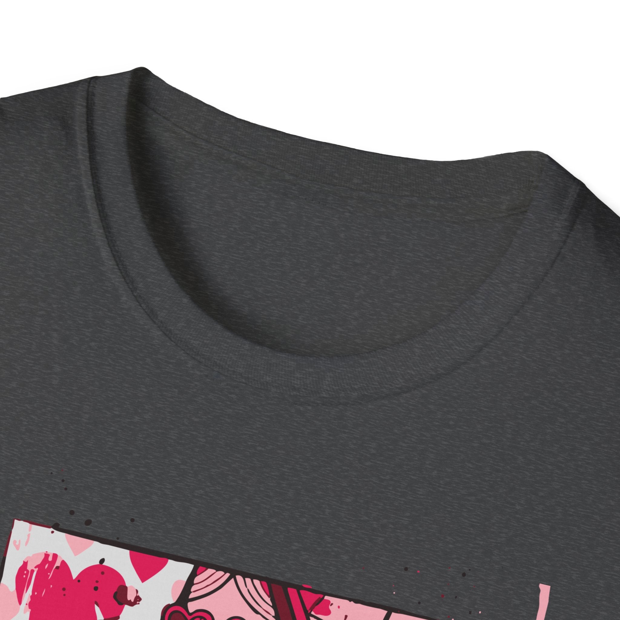 Queen of Hearts Playing Card T-Shirt