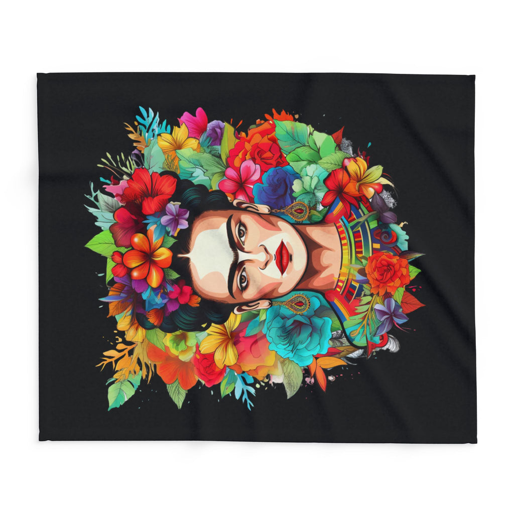 FLORES DE FRIDA THROW BLANKET