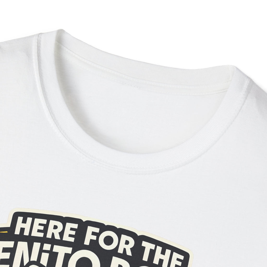 Here for the Benito Bowl T-Shirt, Puerto Rico Flag Football Pride Tee