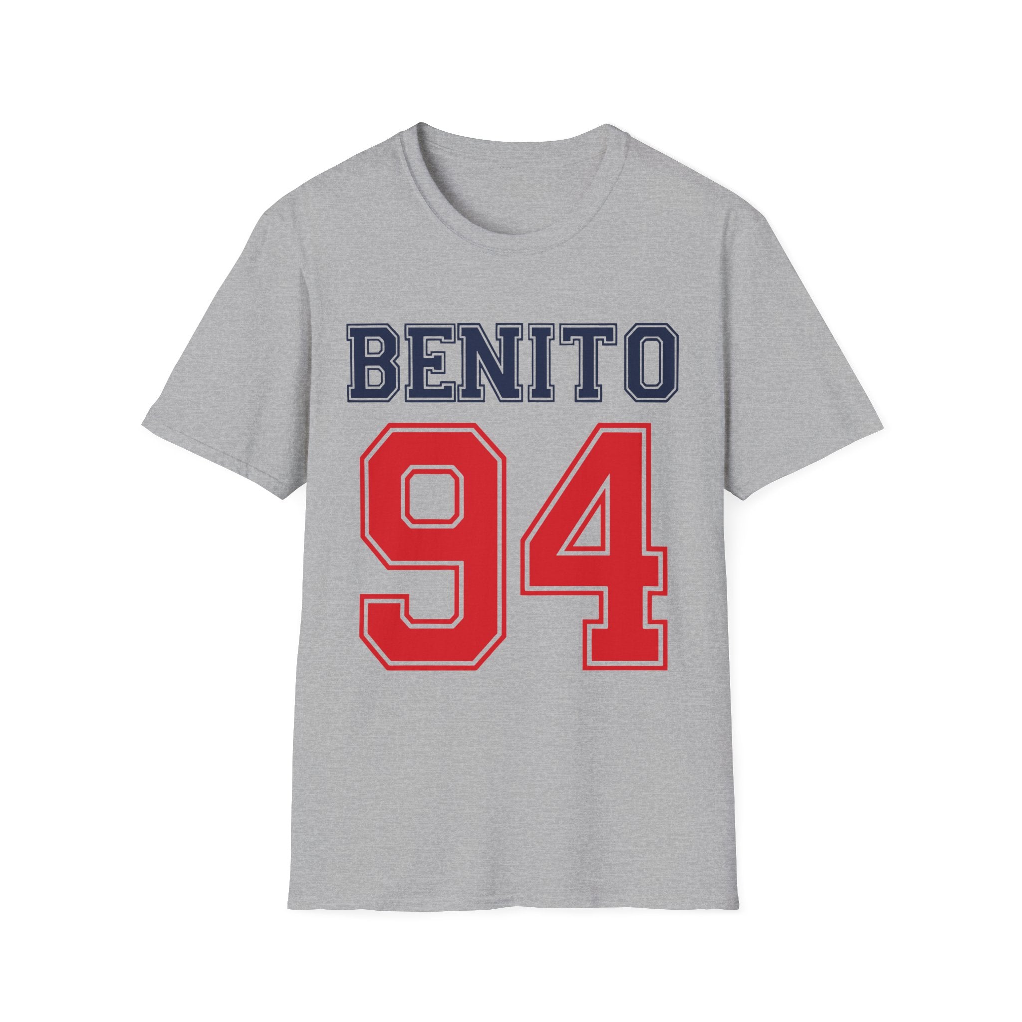 "Benito 94" Vintage Varsity Number Tee