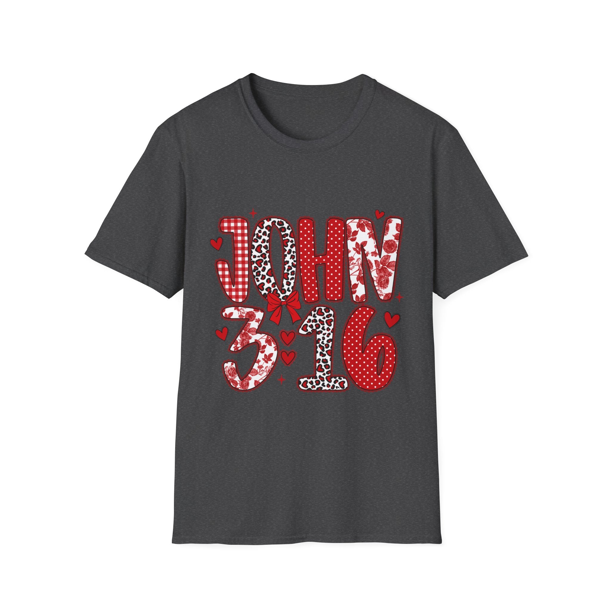 John 3:16 Valentine’s Christian T-Shirt