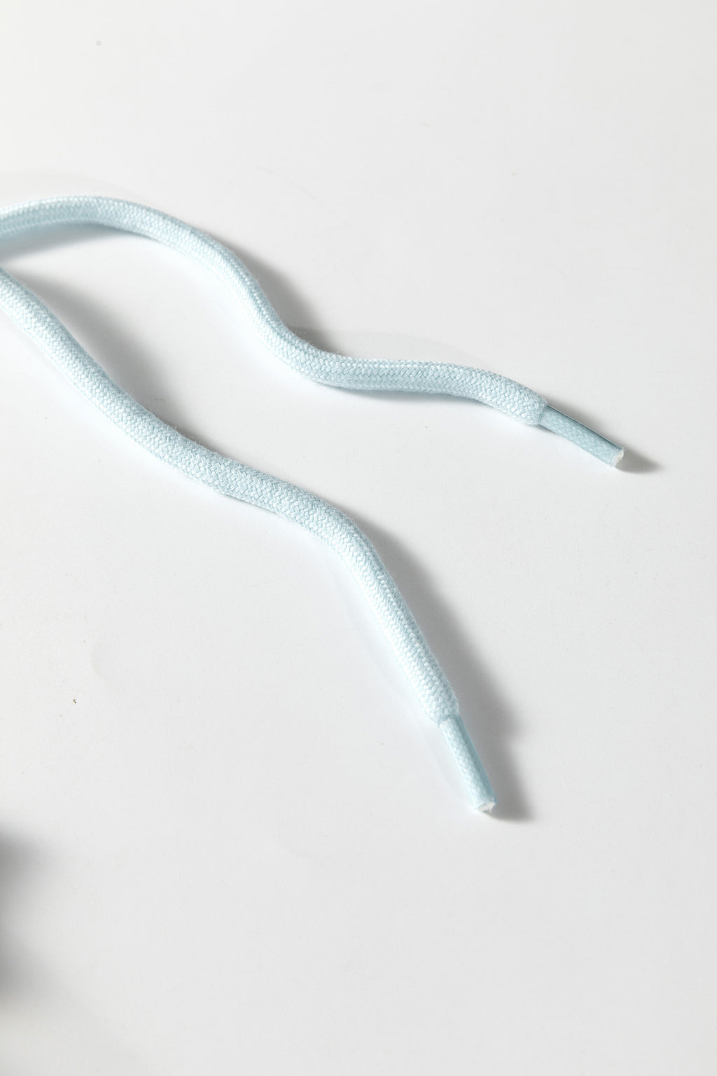 Sky Blue Polka Dot Print Drop Shoulder Pullover Drawstring Shorts Set