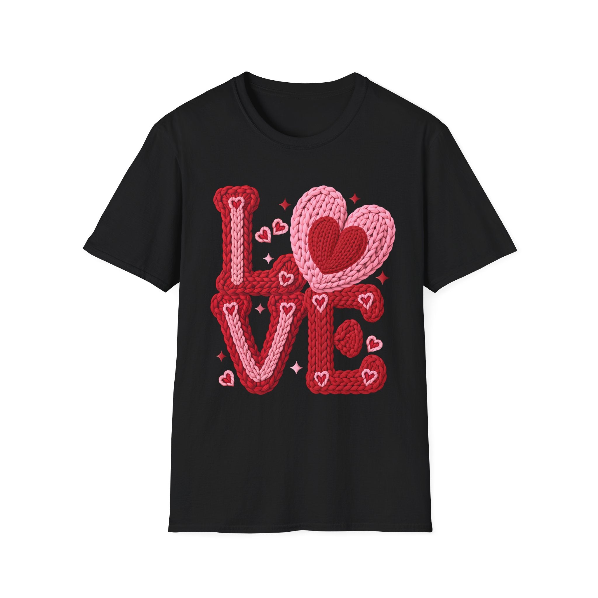 Valentine 'LOVE' Knit Heart T-Shirt