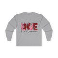 Love Like Jesus Long Sleeve Tee, Christian Faith Shirt