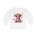 Cow with Heart Mug Long Sleeve Tee
