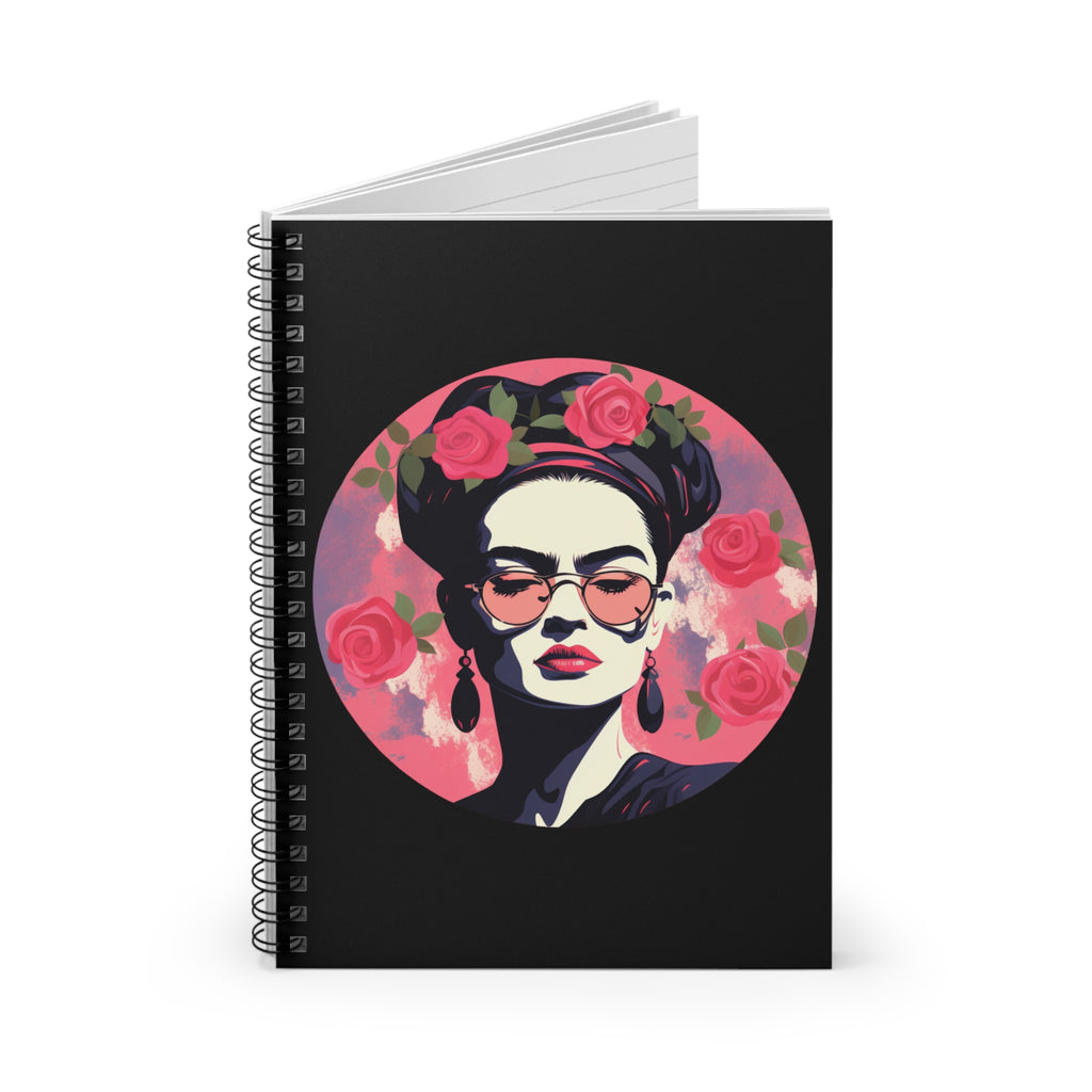 FRIDA ROSA BENDITA Spiral Notebook