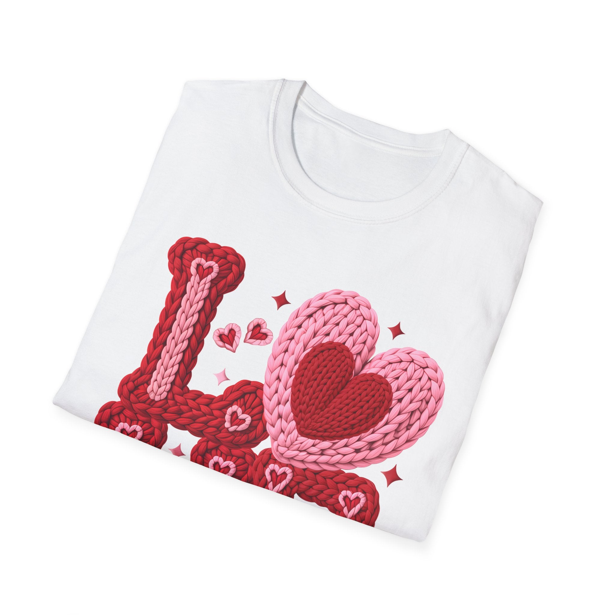 Valentine 'LOVE' Knit Heart T-Shirt