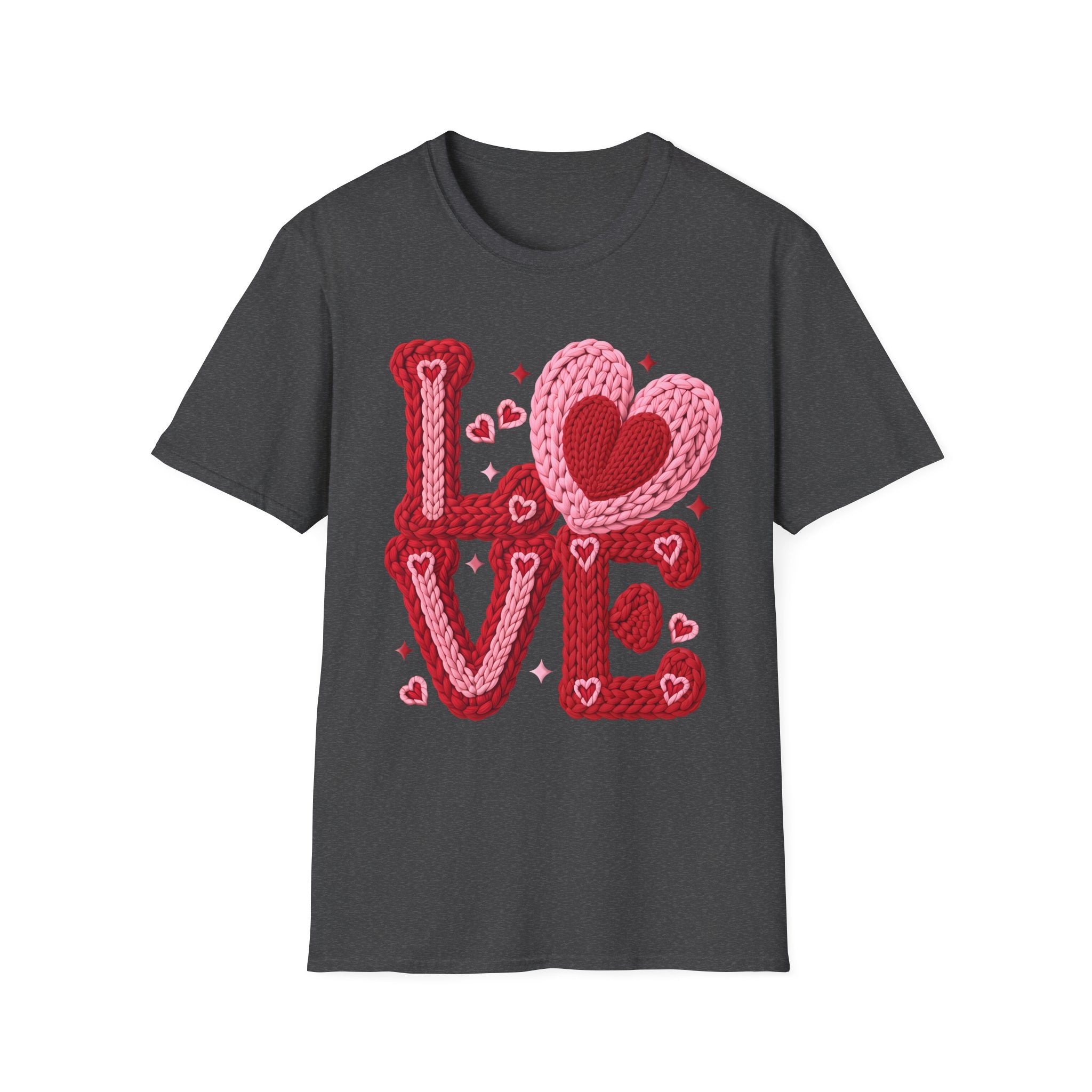 Valentine 'LOVE' Knit Heart T-Shirt