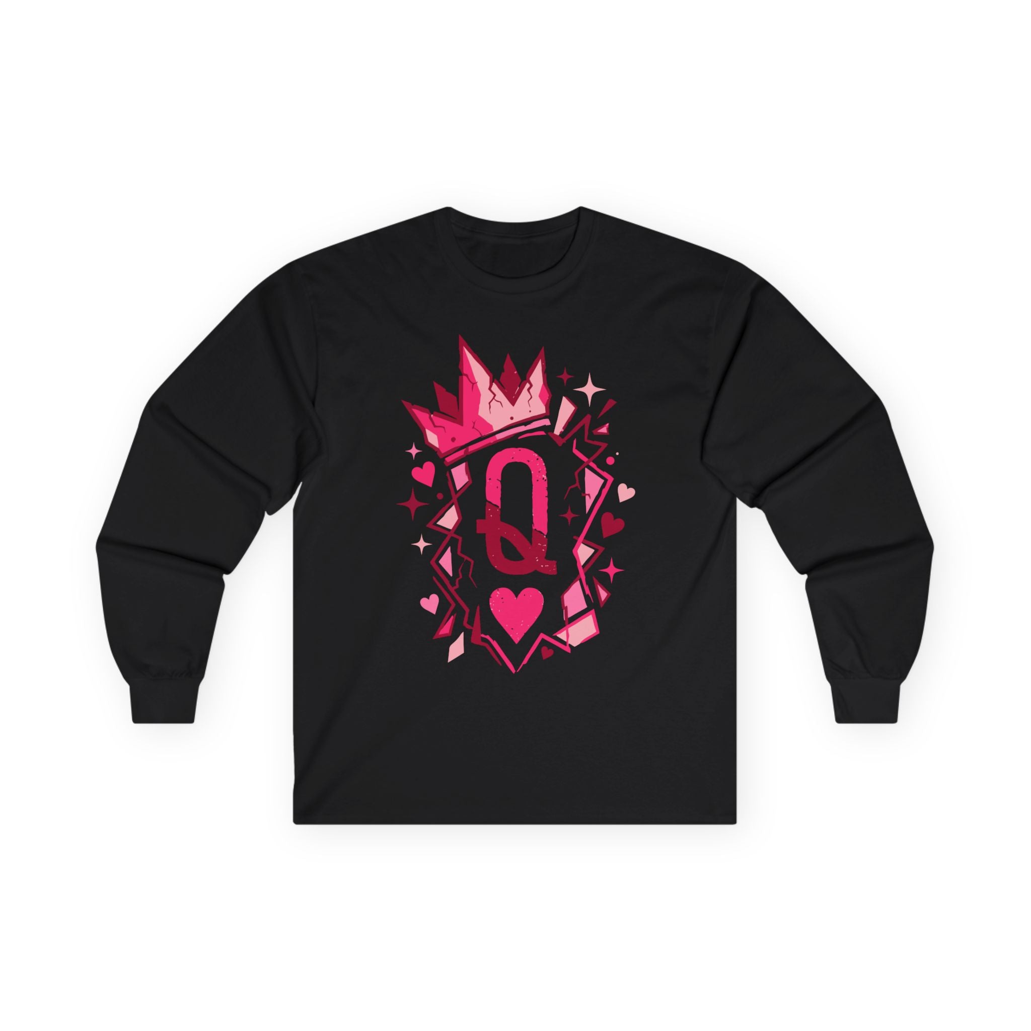 Queen of Hearts Long Sleeve Tee