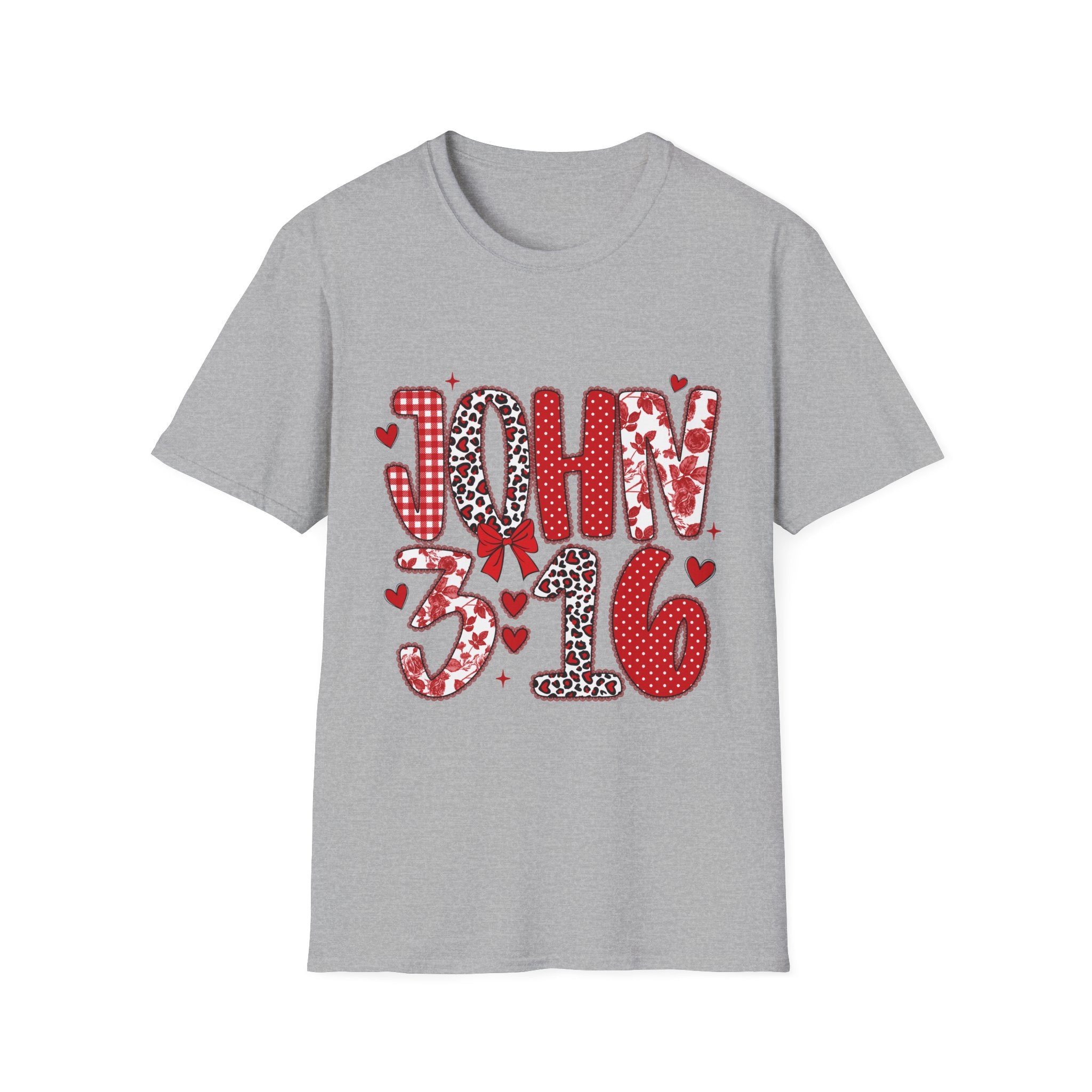 John 3:16 Valentine’s Christian T-Shirt