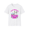 Halftime Show Bunny T-Shirt — "I'm Just Here For The Halftime Show" Football Concert Tee
