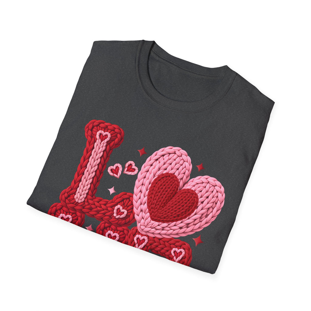 Valentine 'LOVE' Knit Heart T-Shirt