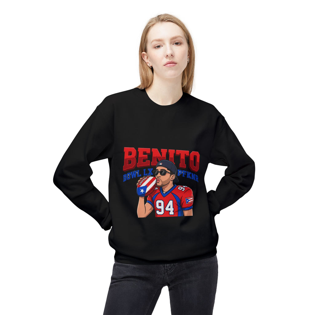 "Benito Bowl Lizard" Football Crewneck (Number 94)