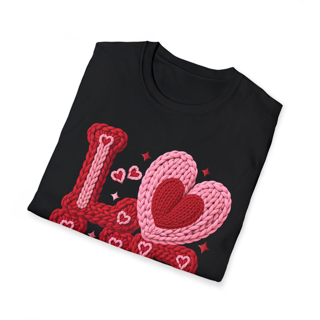 Valentine 'LOVE' Knit Heart T-Shirt