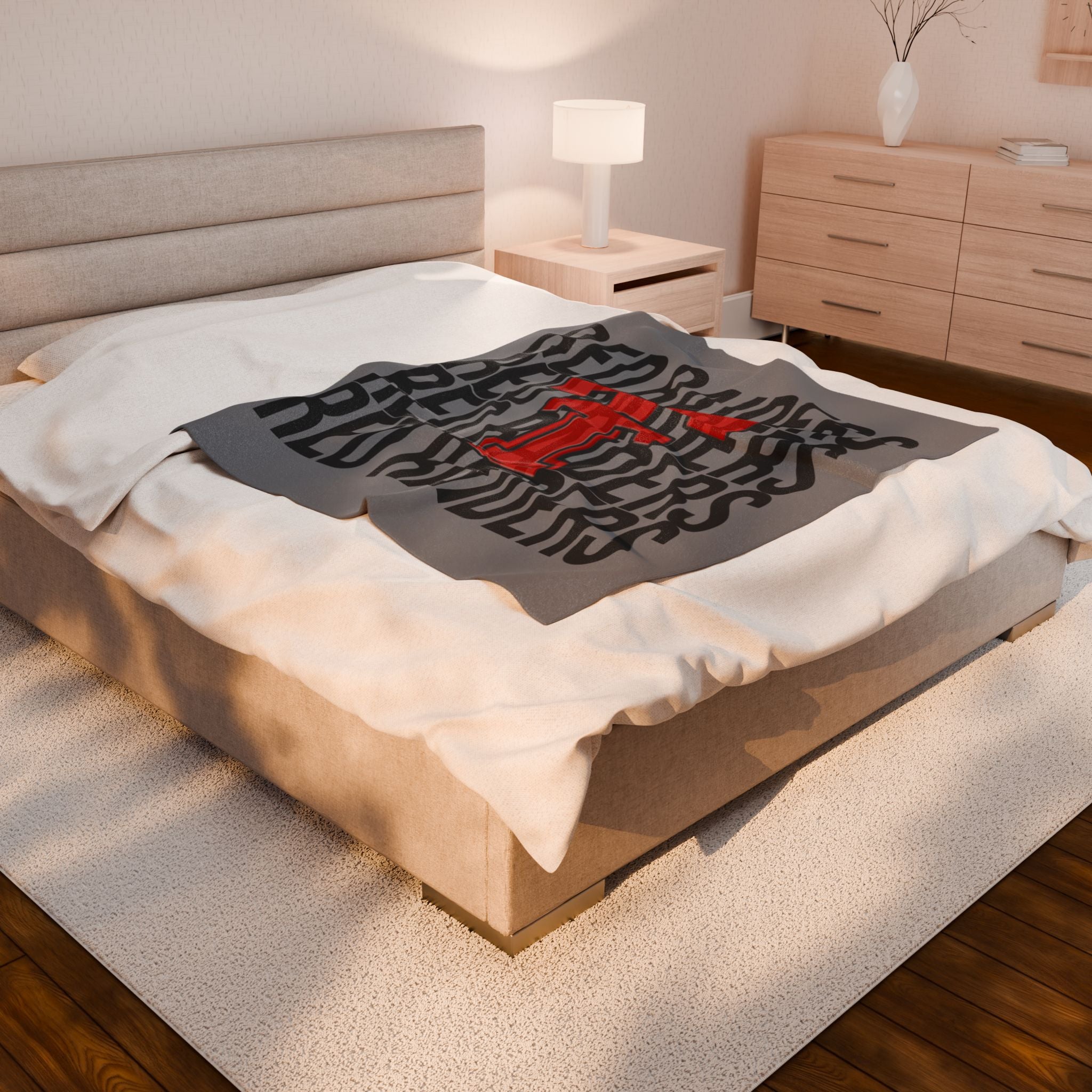 TEXAS TECH Cozy Sports Plush Blanket