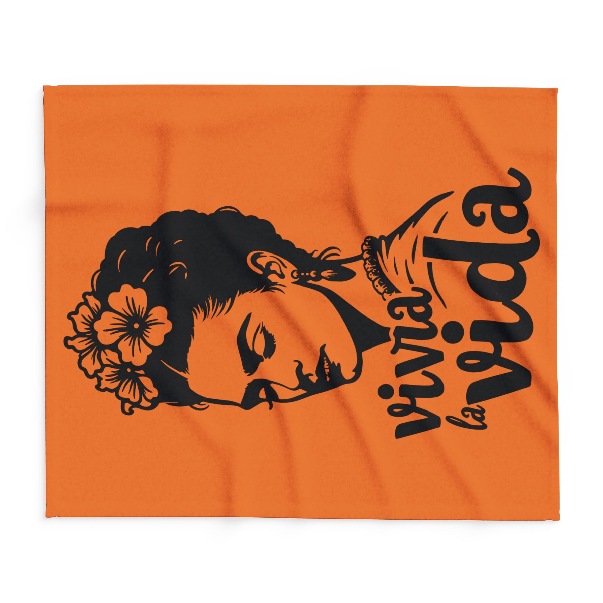 RIDA KAHLO “VIVA LA VIDA” THROW BLANKET