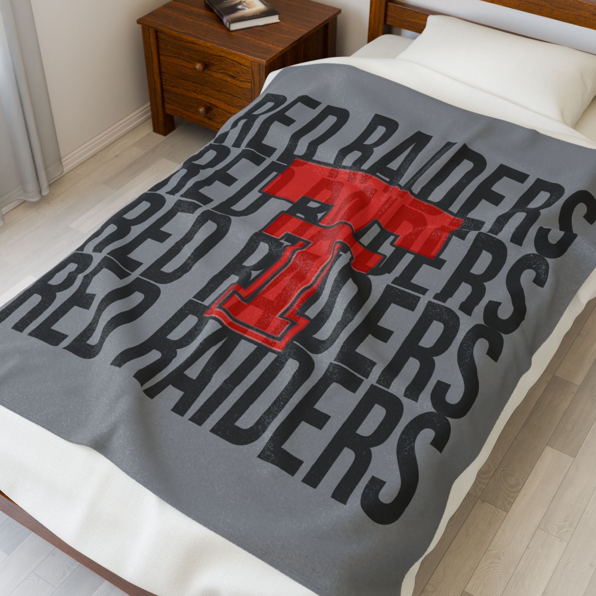 TEXAS TECH Cozy Sports Plush Blanket